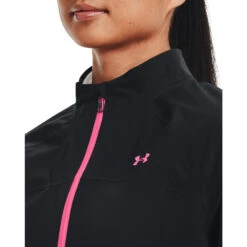 Under Armour Ladies Stormproof 2.0 Waterproof Golf Jacket 1371590 8 Under Armour Ladies Stormproof 2.0 Waterproof Golf Jacket 1371590 -Golf Clothing Shop 1371590 001 COLLAR