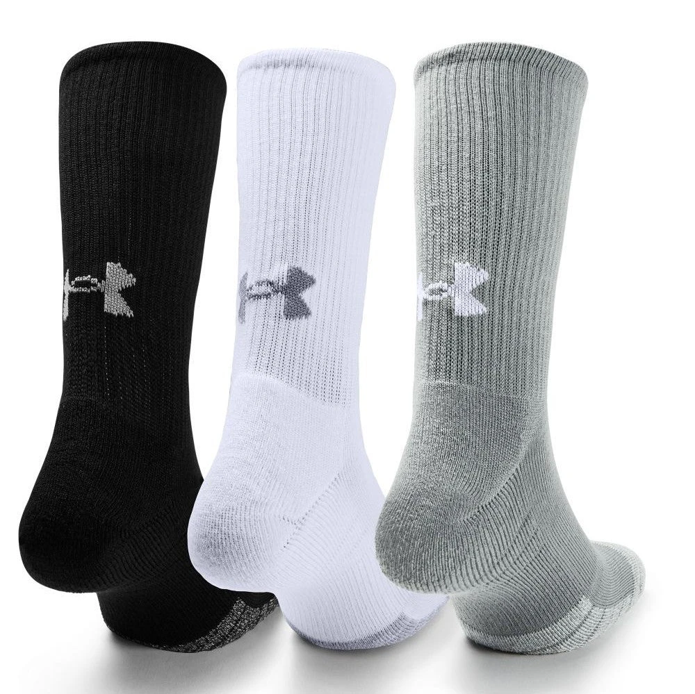 Under Armour HeatGear Crew 3-Pack Golf Socks 1346751 5 Under Armour HeatGear Crew 3-Pack Golf Socks 1346751 - Image 5