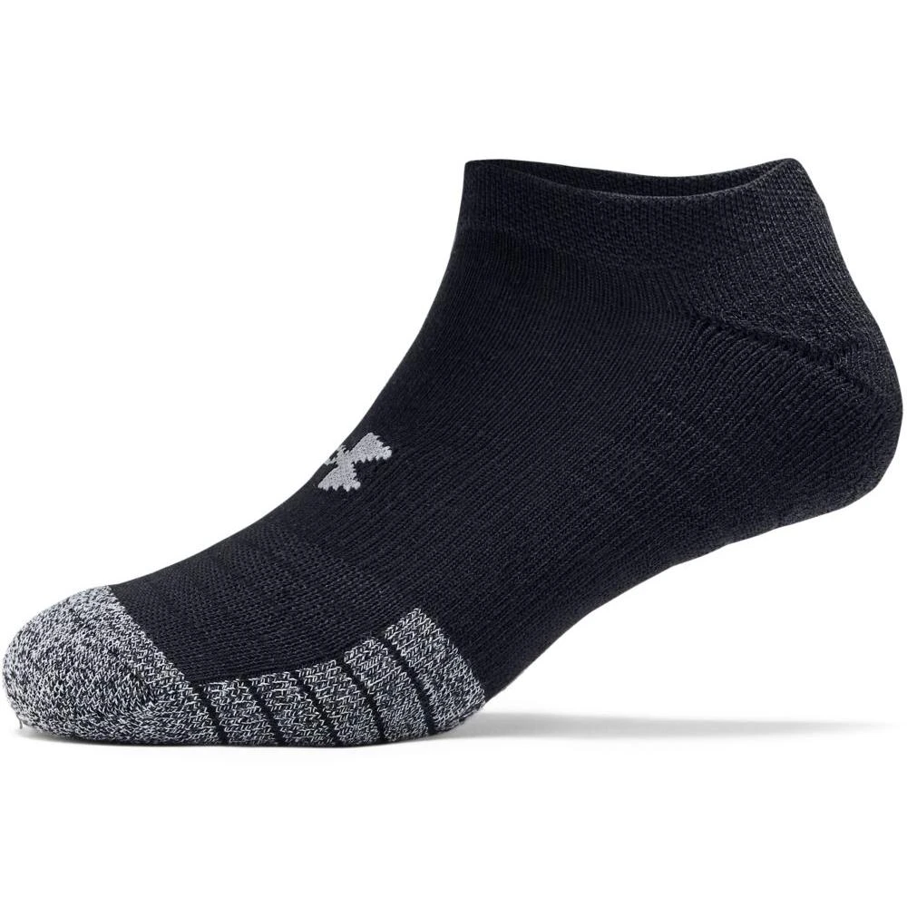 Under Armour HeatGear No Show 3-Pack Golf Socks 1346755 2 Under Armour HeatGear No Show 3-Pack Golf Socks 1346755 - Image 2