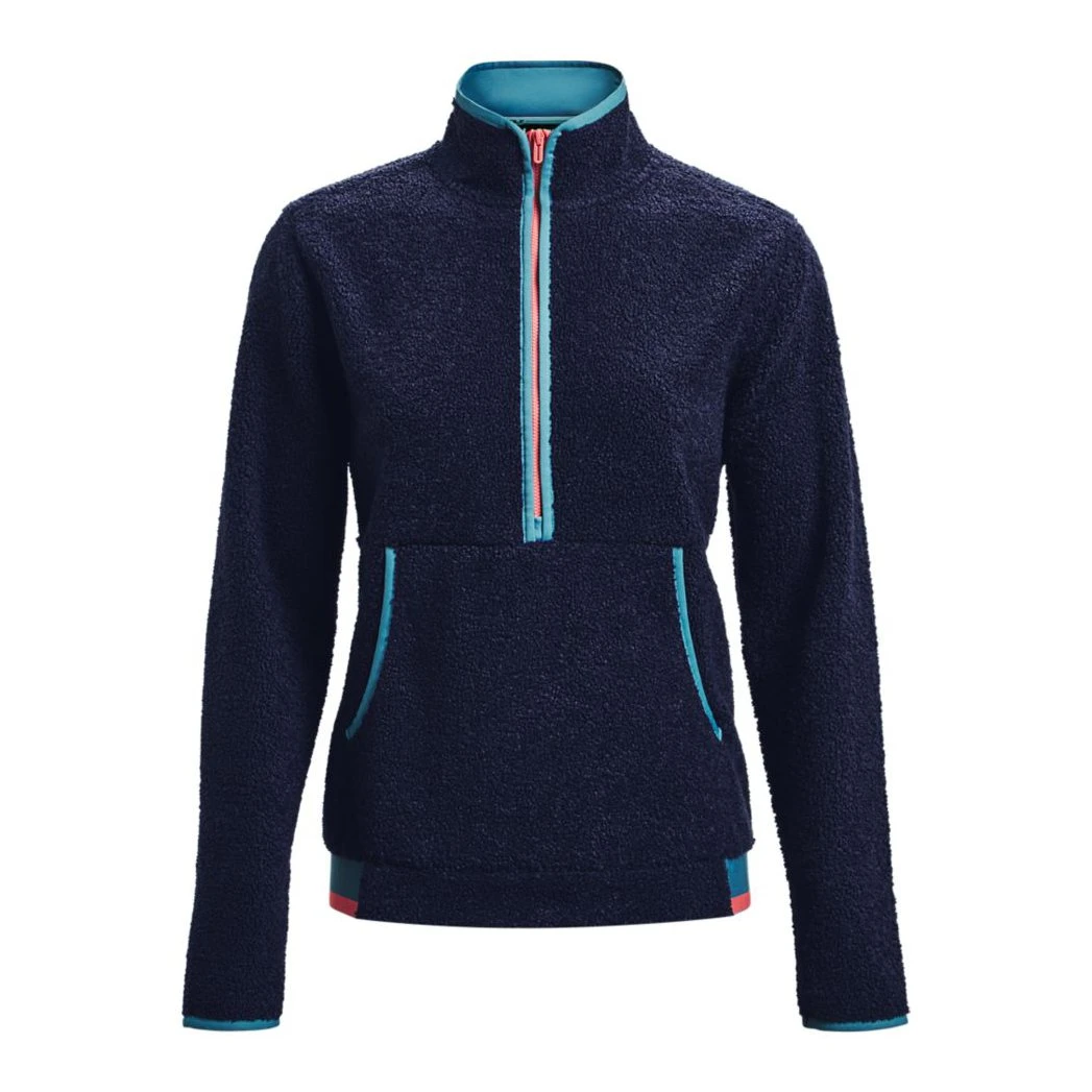 Under Armour Ladies Pile 1/2 Zip Golf Top 1366355 1 Under Armour Ladies Pile 1/2 Zip Golf Top 1366355