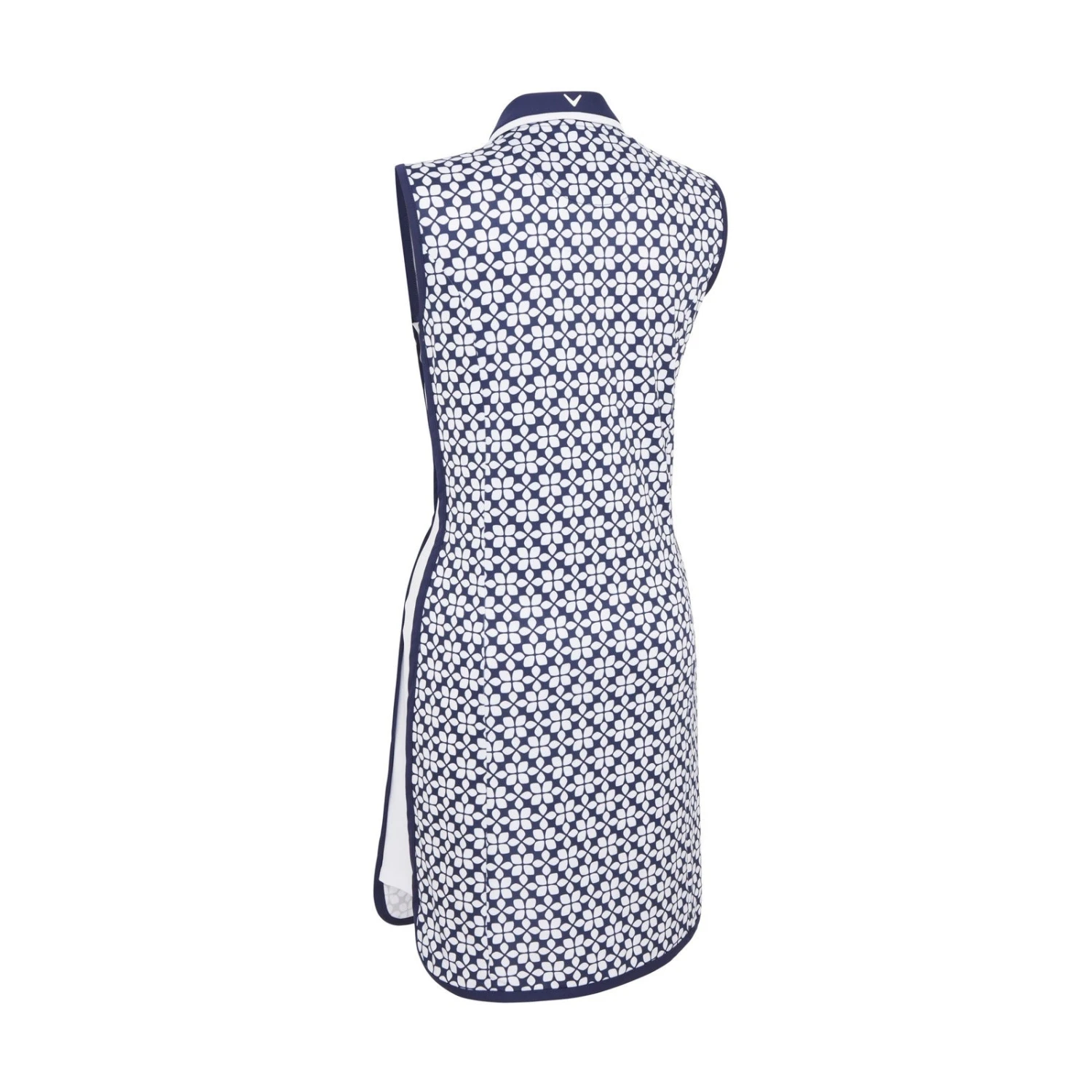 Callaway Ladies Geo Printed S/L Golf Polo Dress CGDKC014 2 Callaway Ladies Geo Printed S/L Golf Polo Dress CGDKC014 - Image 2