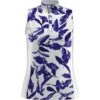 Callaway Ladies Floral Sleeveless Golf Polo CGKSB0Y1