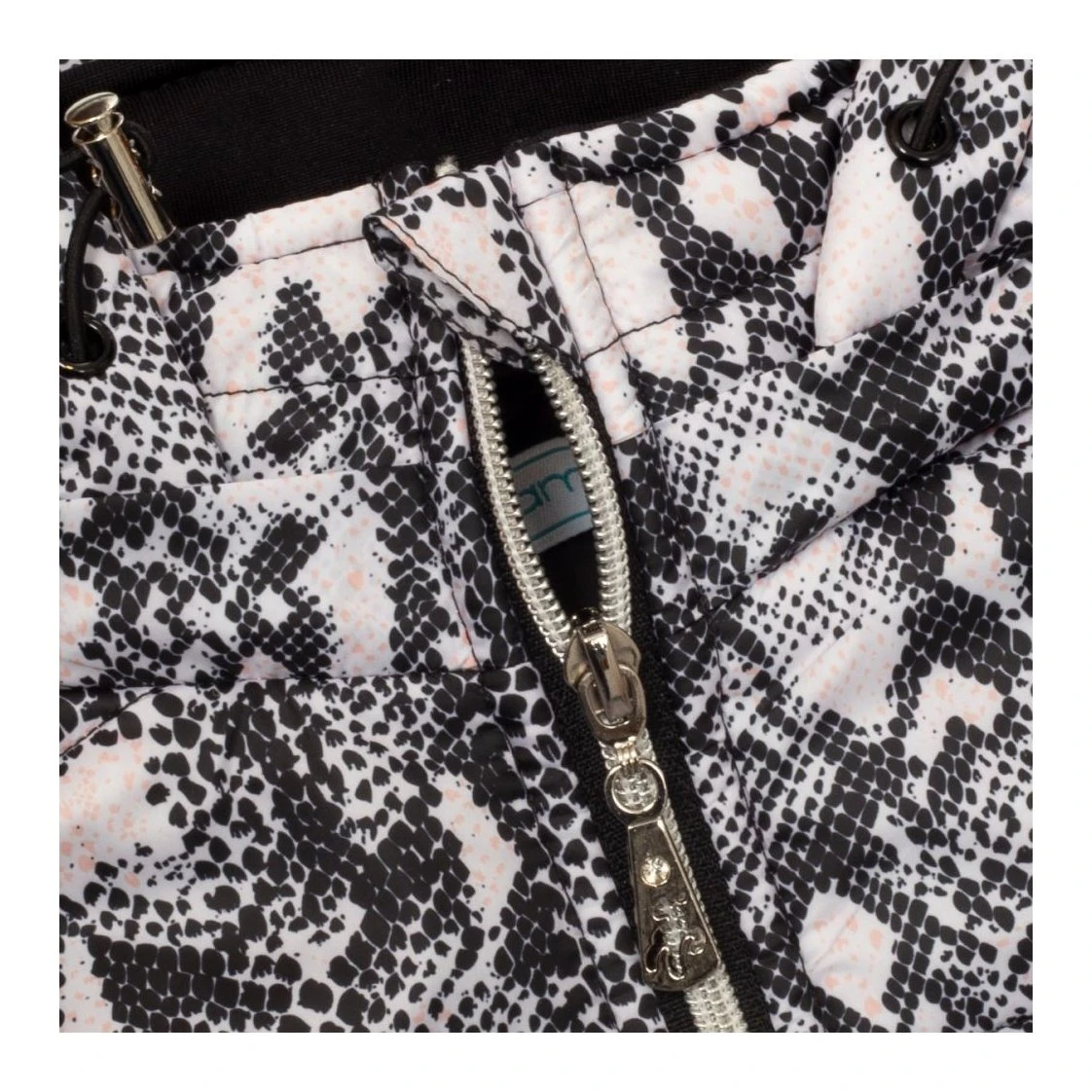 Green Lamb Ladies Giselle Printed Quilted Golf Gilet AG21899 3 Green Lamb Ladies Giselle Printed Quilted Golf Gilet AG21899 - Image 3