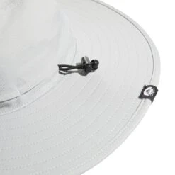 Adidas UPF Sun Golf Hat H57160 6 Adidas UPF Sun Golf Hat H57160 -Golf Clothing Shop H57160 3 HARDWARE Photography DetailView1 white