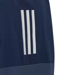 Adidas Junior Golf Pullover Parka HA7929 -Golf Clothing Shop HA7929 5 APPAREL Photography DetailView2 white