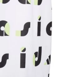 Adidas Junior Graphic Print Golf Polo Shirt HC0251 -Golf Clothing Shop HC0251 5 APPAREL Photography DetailView2 white