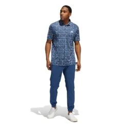 Adidas Primegreen Jogger Golf Pants HG3670 8 Adidas Primegreen Jogger Golf Pants HG3670 -Golf Clothing Shop HG3670 6 APPAREL OnModel StandardOutfitView white