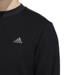 Adidas Core Crew Neck Golf Pullover HN4551 -Golf Clothing Shop HN4551 7 APPAREL OnModel DetailView1 white