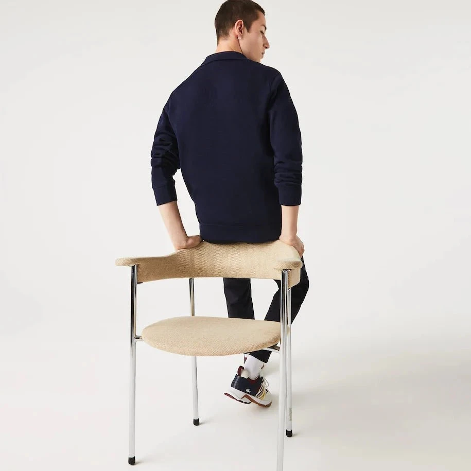 Lacoste Classic 1/2 Zip Golf Mid Layer SH1927 3 Lacoste Classic 1/2 Zip Golf Mid Layer SH1927 - Image 3