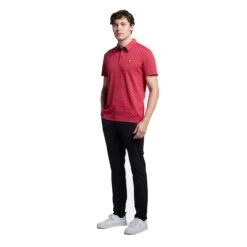 Golf Clothing Shop -Golf Clothing Shop Lyle Scott Polka Dot Golf Polo Shirt SP 2