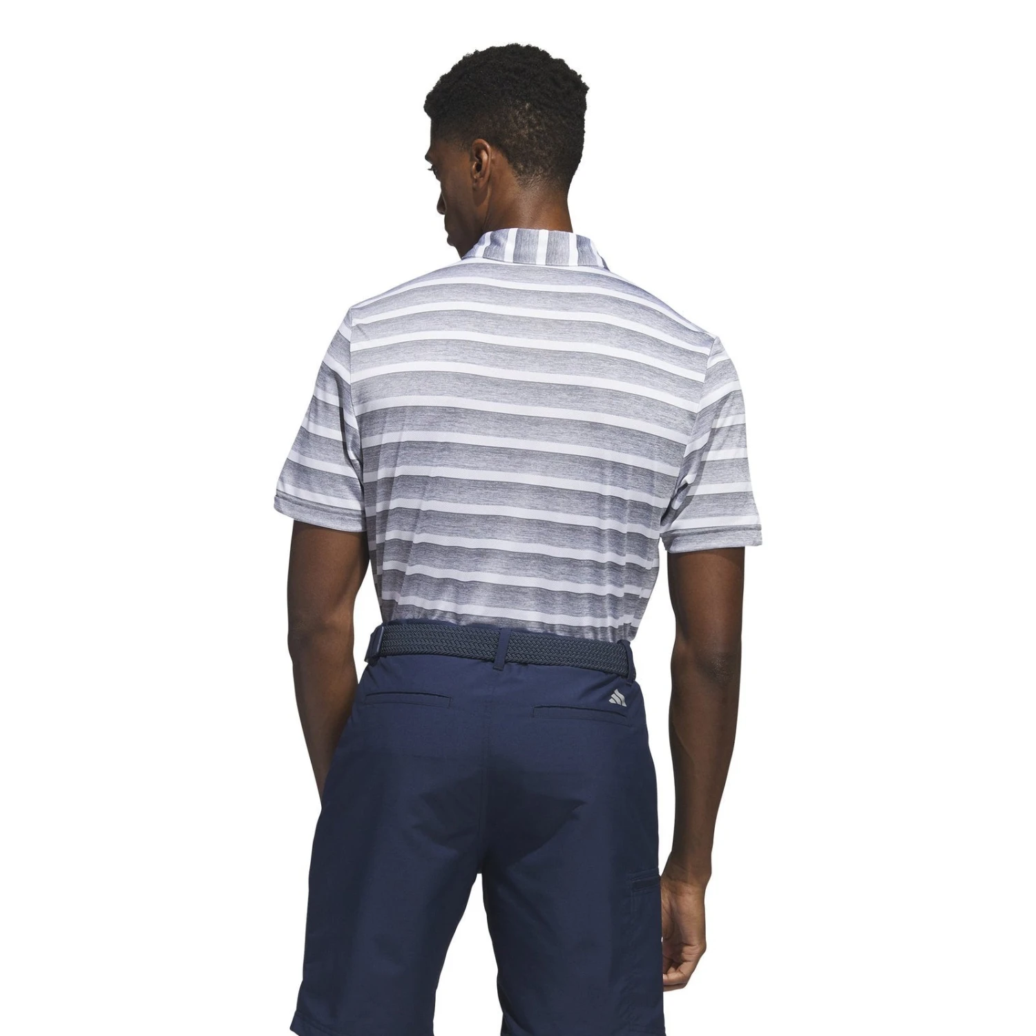 Adidas 2-Colour Stripe Golf Polo Shirt IA5444 4 Adidas 2-Colour Stripe Golf Polo Shirt IA5444 - Image 4