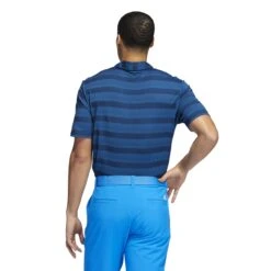 Adidas 2-Colour Stripe Golf Polo Shirt HI5179 -Golf Clothing Shop adidas Colour Stripe Golf Polo Shirt HI 13