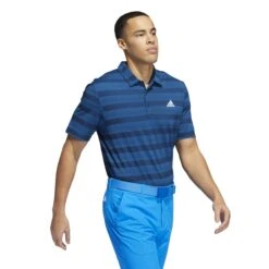 Adidas 2-Colour Stripe Golf Polo Shirt HI5179 -Golf Clothing Shop adidas Colour Stripe Golf Polo Shirt HI 7 a68a06c7 0ef4 4856 89e7 8036daa28101