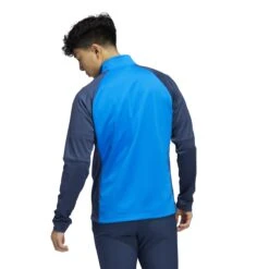 Adidas Colourblock Primegreen 1/4 Zip Golf Top HE5452 -Golf Clothing Shop adidas Colourblock Primegreen 1 4 Zip Golf Top HE5452 5