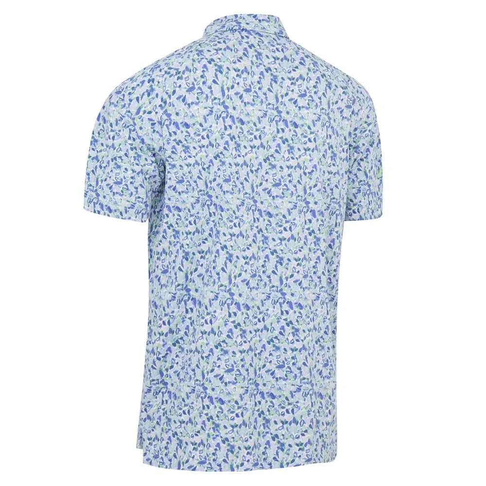 Callaway Filtered Floral Print Golf Polo Shirt CGKSC0B1 2 Callaway Filtered Floral Print Golf Polo Shirt CGKSC0B1 - Image 2